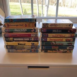 VHS kids lot